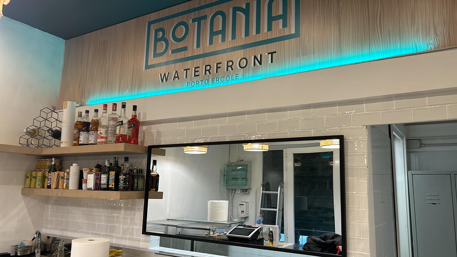 Botania Waterfront, interno del locale
